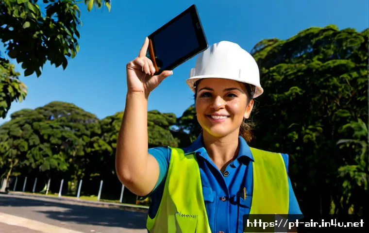 Home 17 대기환경분야 이직 성공 사례 - Photorealistic Brazilian environmental engineer in her late 30s celebrating a successful career tran...